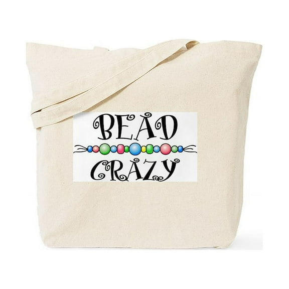 CafePress - Bead Crazy Tote Bag - Unisex Canvas Tote Bag, Beige, 1-Piece