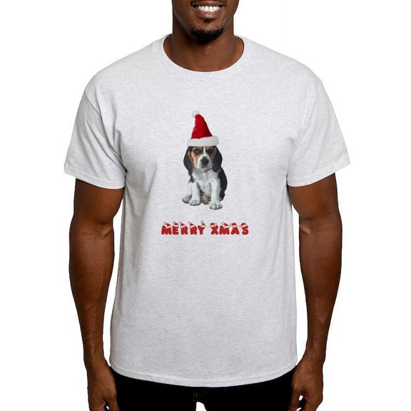 CafePress - Beagle Christmas Light T Shirt - Light T-Shirt - CP