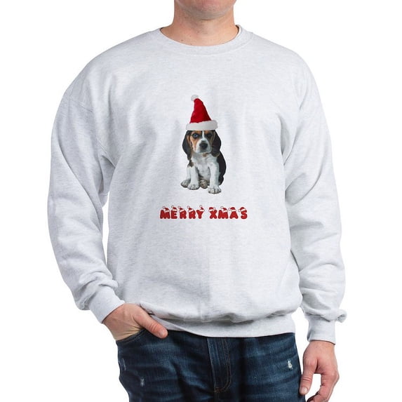 CafePress - Beagle Christmas Sweatshirt - Crew Neck Sweatshirt