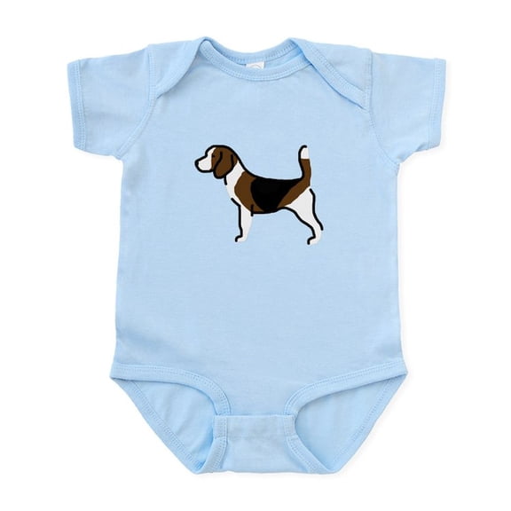CafePress - Beagle Infant Bodysuit - Baby Light Bodysuit, Size Newborn - 24 Months