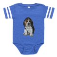 thumbnail image 1 of CafePress - Beagle Puppy - Cute Infant Baby Football Bodysuit, 1 of 3