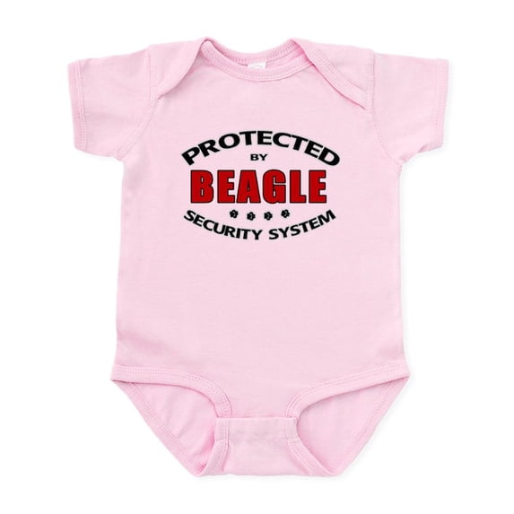 CafePress - Beagle Security Infant Bodysuit - Baby Light Bodysuit, Size Newborn - 24 Months