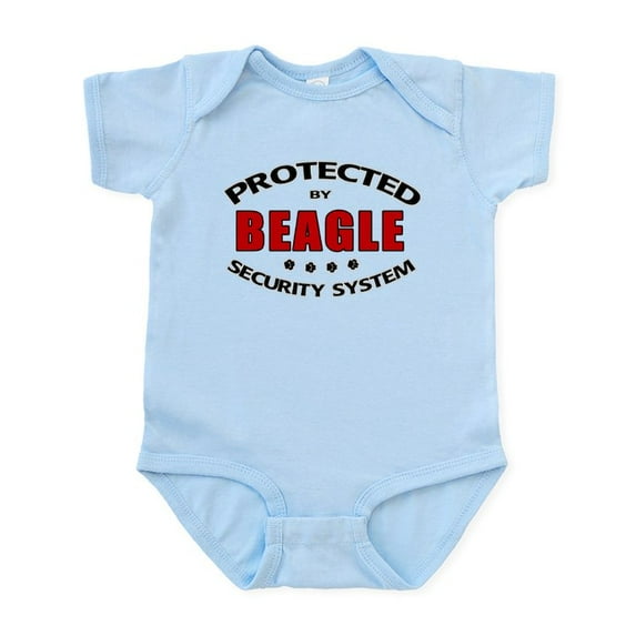 CafePress - Beagle Security Infant Bodysuit - Baby Light Bodysuit, Size Newborn - 24 Months