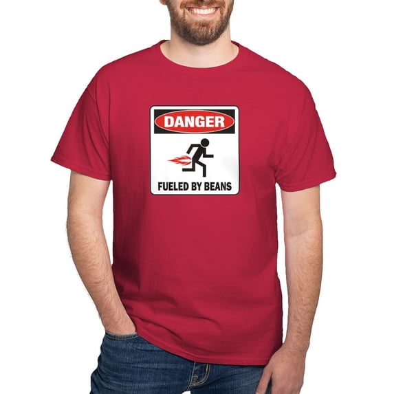 CafePress - Beans Dark T Shirt - Men's Classic Graphic Cotton T-Shirt