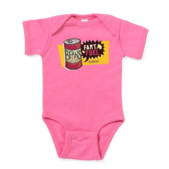CafePress - Beans Fart Fuel Body Suit - Cute Infant Bodysuit Baby Romper - Size Newborn - 24 Months