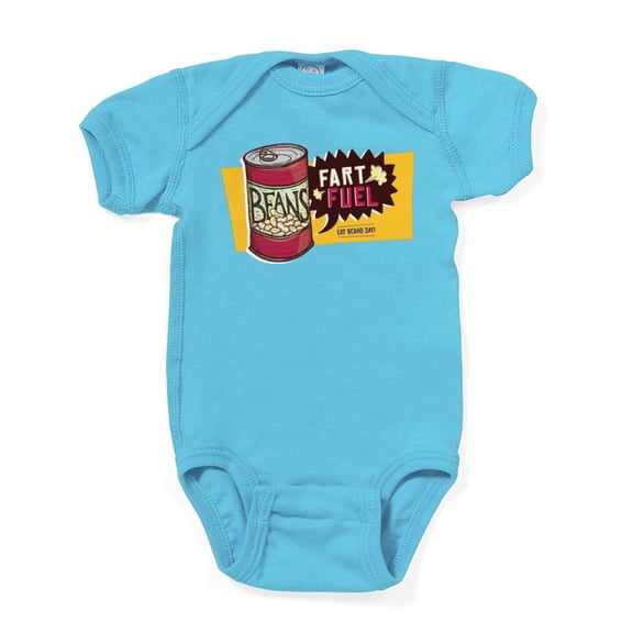 CafePress - Beans Fart Fuel Body Suit - Cute Infant Bodysuit Baby Romper - Size Newborn - 24 Months