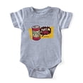 thumbnail image 1 of CafePress - Beans Fart Fuel - Cute Infant Baby Football Bodysuit, 1 of 3