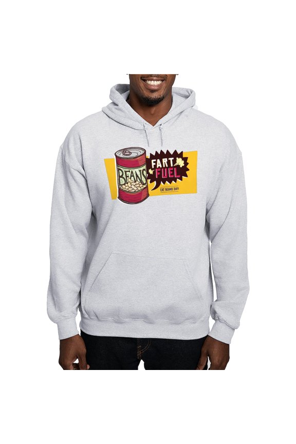 - Beans Fart Fuel Sweatshirt - Pullover Hoodie, Hooded Sweatshirt