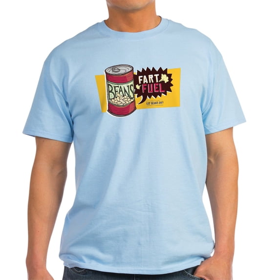 CafePress - Beans Fart Fuel T Shirt - Men's Classic Graphic T-Shirt