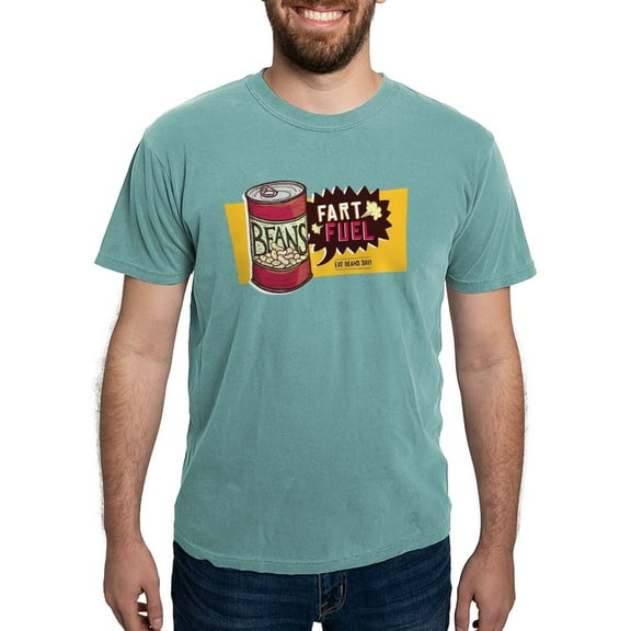CafePress - Beans Fart Fuel T Shirt - Mens Comfort Colors Shirt