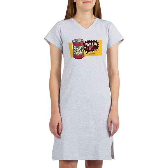 CafePress - Beans Fart Fuel T Shirt - Women's Nightshirt