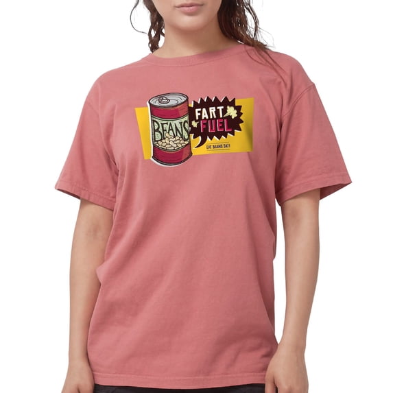CafePress - Beans Fart Fuel T Shirt - Womens Comfort Colors® Shirt
