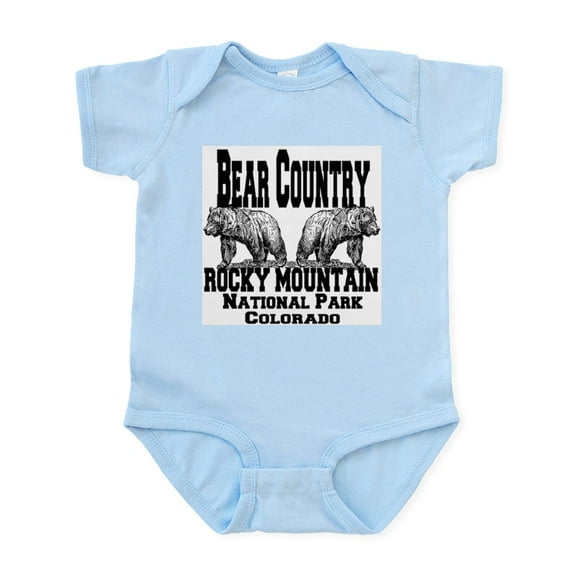 CafePress - Bear Country Infant Bodysuit - Baby Light Bodysuit, Size Newborn - 24 Months