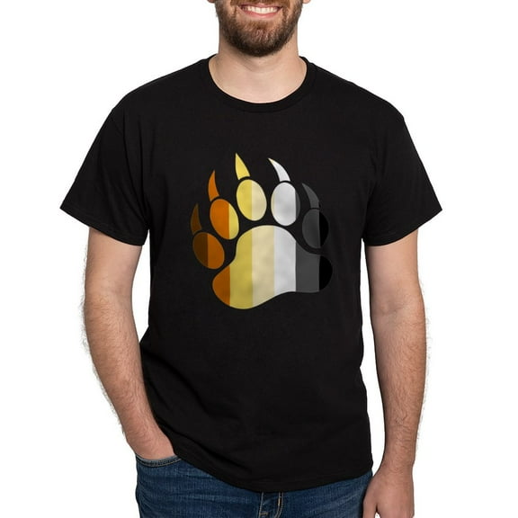 CafePress - Bear Paw T Shirt - Men's Classic Graphic Cotton T-Shirt
