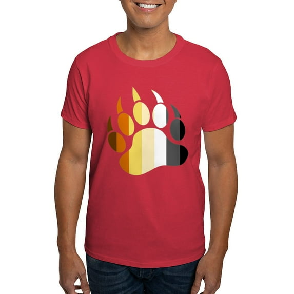 CafePress - Bear Paw T Shirt - Men's Classic Graphic Cotton T-Shirt