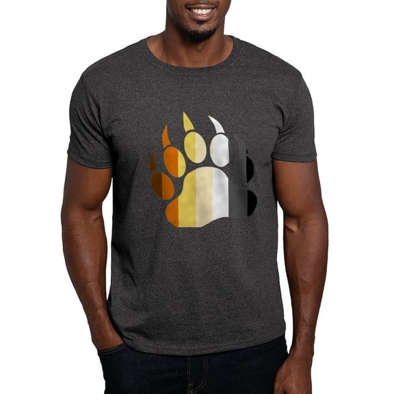 CafePress - Bear Paw T Shirt - Men's Classic Graphic Cotton T-Shirt