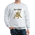 thumbnail image 1 of CafePress - Bearded Dragon Got Crickets Sweatshirt - Crew Neck Sweatshirt, 1 of 4