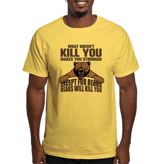 CafePress - Bears Will Kill You T Shirt - Men's Classic Graphic T-Shirt