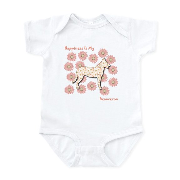 CafePress - Beauceron Happiness Infant Bodysuit - Baby Light Bodysuit, Size Newborn - 24 Months