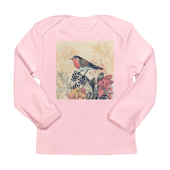 CafePress - Beautiful Bird Long Sleeve T Shirt - Long Sleeve Infant T-Shirt