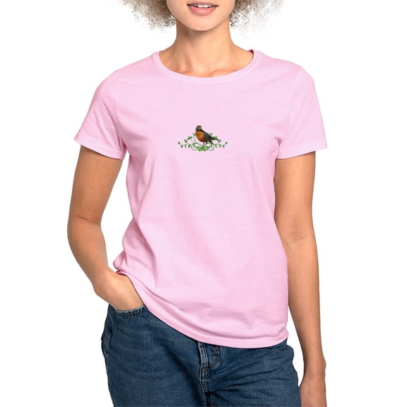 CafePress - Beautiful Robin Women's Light T Shirt - Women's Classic T-Shirt