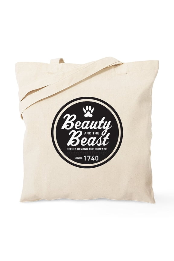 - Beauty And The Beast Since 1740 Tote Bag - Unisex Canvas Tote Bag, Beige, 1-Piece