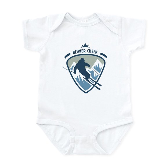 CafePress - Beaver Creek Infant Bodysuit - Baby Light Bodysuit, Size Newborn - 24 Months