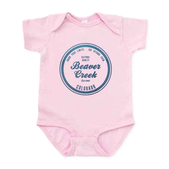 CafePress - Beaver Creek Ski Resort Colorado Body Suit - Baby Light Bodysuit, Size Newborn - 24 Months