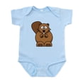 thumbnail image 1 of CafePress - Beaver Infant Bodysuit - Baby Light Bodysuit, Size Newborn - 24 Months, 1 of 4
