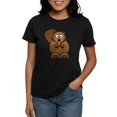 thumbnail image 1 of CafePress - Beaver Women's Dark T Shirt - Women's Traditional Fit Dark T-Shirt, 1 of 4