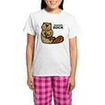 thumbnail image 1 of CafePress - Beavers Rock Women's Light Pajamas - Women's Short Sleeve Print T-Shirt and Pants Light Cotton Pajama Set, 1 of 7
