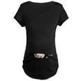 thumbnail image 1 of CafePress - Bebe Cache / Hidden Baby Maternity T Shirt - Maternity Dark T-Shirt, 1 of 3