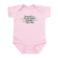 thumbnail image 1 of CafePress - Because Air Traffic Controller Infant Bodysuit - Baby Light Bodysuit, Size Newborn - 24 Months, 1 of 4