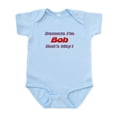 thumbnail image 1 of CafePress - Because I'm Bob Infant Bodysuit - Baby Light Bodysuit, Size Newborn - 24 Months, 1 of 4