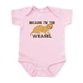 thumbnail image 1 of CafePress - Because I'm The Weasel Infant Bodysuit - Baby Light Bodysuit, Size Newborn - 24 Months, 1 of 4