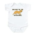 thumbnail image 1 of CafePress - Because I'm The Weasel Infant Bodysuit - Baby Light Bodysuit, Size Newborn - 24 Months, 1 of 4