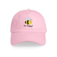 thumbnail image 1 of CafePress - Bee Happy Cap - Adjustable 100% Brushed Unisex Casual Cotton Baseball Cap, Beige, 1, 1 of 2