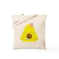 thumbnail image 1 of CafePress - Bee Hive Tote Bag - Unisex Canvas Tote Bag, Beige, 1-Piece, 1 of 6