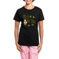 thumbnail image 1 of CafePress - Bee Thing! Women's Dark Pajamas - Women's Short Sleeve Print T-Shirt and Pants Dark Cotton Pajama Set, 1 of 7
