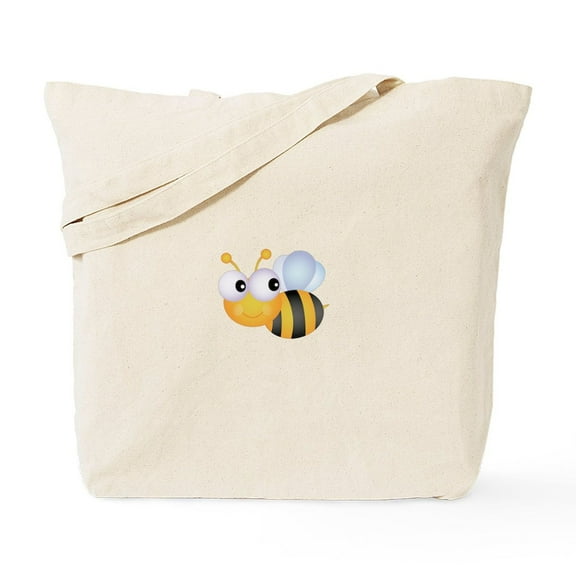 CafePress - Bee Tote Bag - Unisex Canvas Tote Bag, Beige, 1-Piece