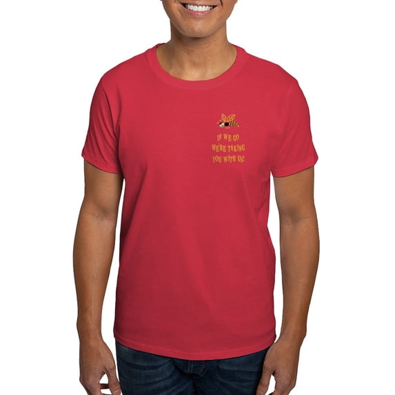 CafePress - Bee With Us Dark T Shirt - Men's Classic Graphic Cotton T-Shirt