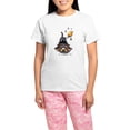 thumbnail image 1 of CafePress - Bee Yorkie Lover Women's Light Pajamas - Women's Short Sleeve Print T-Shirt and Pants Light Cotton Pajama Set, 1 of 7