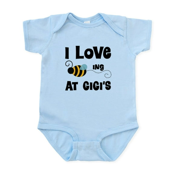CafePress - Beeing At Gigi's Infant Bodysuit - Baby Light Bodysuit, Size Newborn - 24 Months