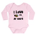 thumbnail image 1 of CafePress - Beeing At Gigi's Long Sleeve Infant Bodysuit - Long Sleeve Cotton Baby Bodysuit, 1 of 4