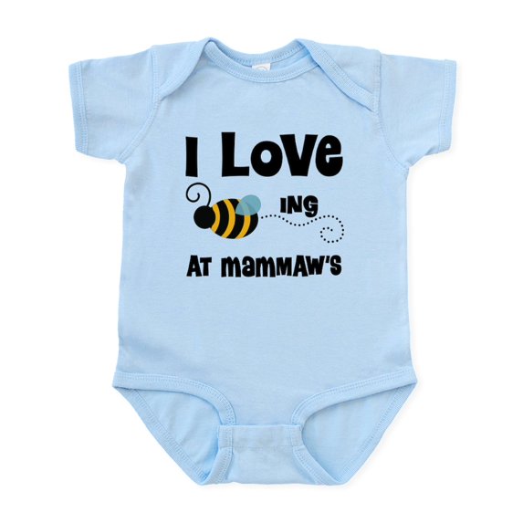 CafePress - Beeing At Mammaw's Infant Bodysuit - Baby Light Bodysuit, Size Newborn - 24 Months