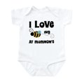 thumbnail image 1 of CafePress - Beeing At Mommom's Infant Bodysuit - Baby Light Bodysuit, Size Newborn - 24 Months, 1 of 4