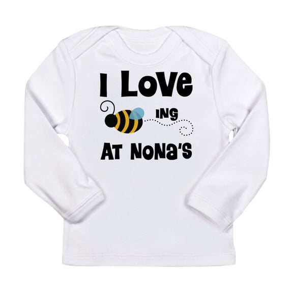 CafePress - Beeing At Nona's Long Sleeve Infant T Shirt - Long Sleeve Infant T-Shirt