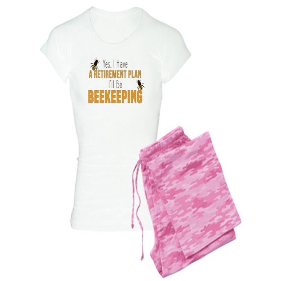 CafePress - Beekeeper Retirement - Women's Light Pajamas