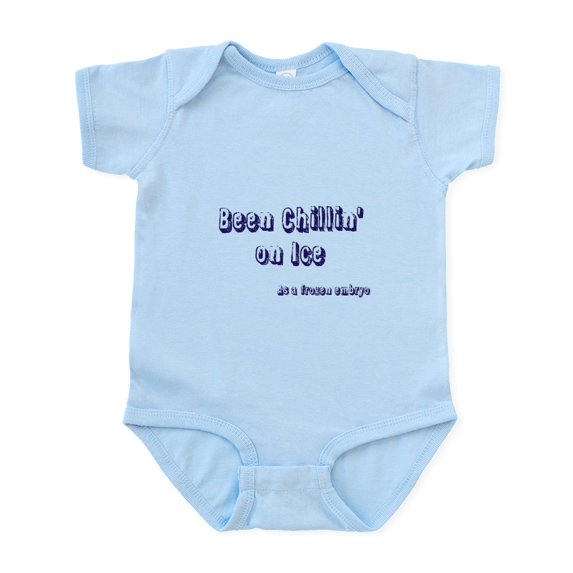 CafePress - Been Chillin On Ice Body Suit - Baby Light Bodysuit, Size Newborn - 24 Months