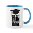 thumbnail image 1 of CafePress - Been Fun Now Done Mug - 11 oz Ceramic Mug - Novelty Coffee Tea Cup, 1 of 4